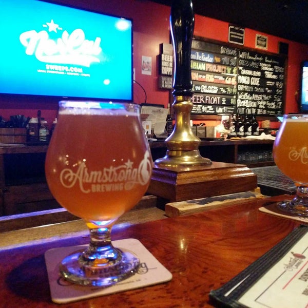 Photo taken at Armstrong Brewing Company by Joe P. on 2/3/2018