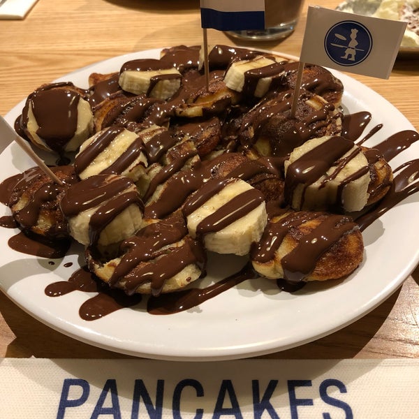 Photo taken at Pancakes Amsterdam by Elizabeth A. on 12/3/2019