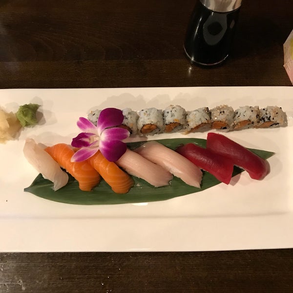 Photo taken at Ginza Japanese Cuisine &amp; Hibachi by Kevin M. on 10/20/2017
