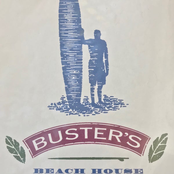 Photo taken at Buster&#39;s Beachhouse Grill &amp; Longboard Bar by Ryan G. on 6/12/2018