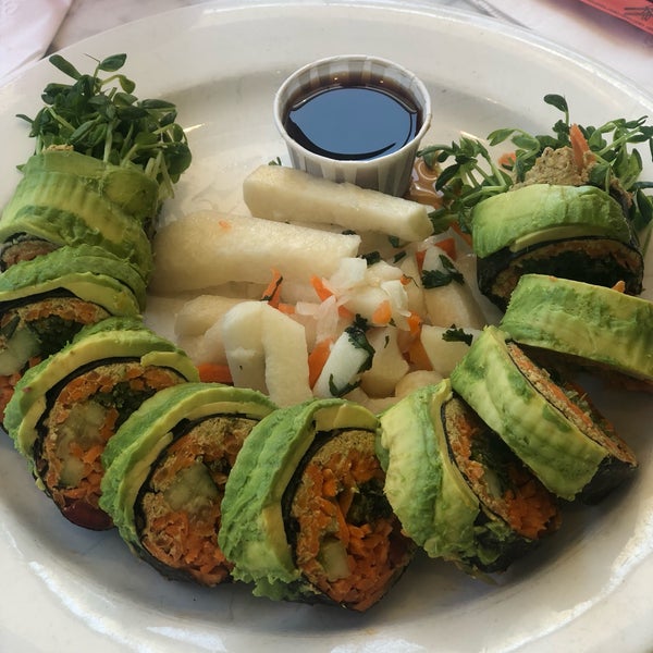 My first raw vegan sushi roll, and now I am hooked!