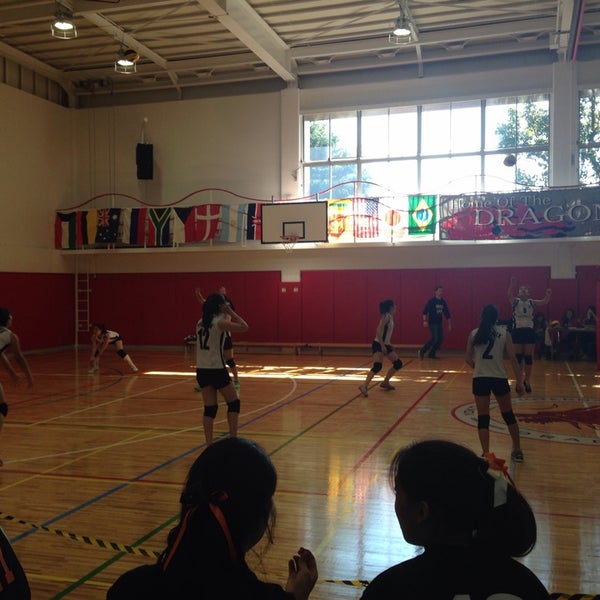 Photo taken at Yokohama International School by Zoe M. on 10/17/2014