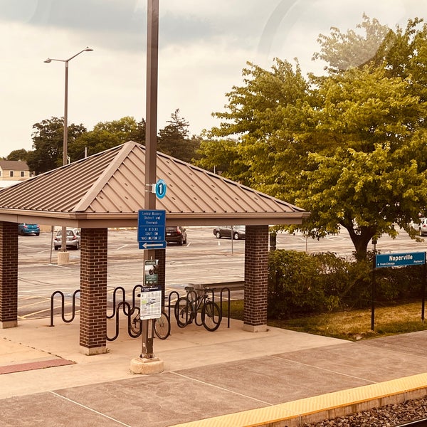 Metra Naperville Rail Station in Naperville