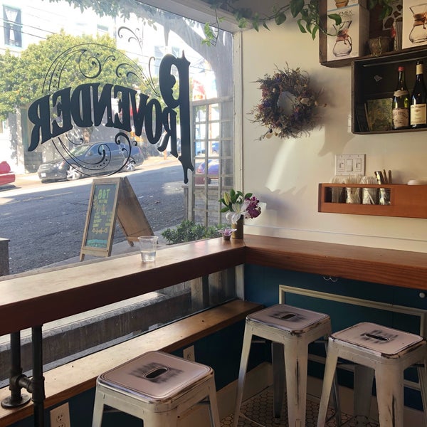 Strong coffee, adorable little shop on a quaint stretch of street. Come this way!