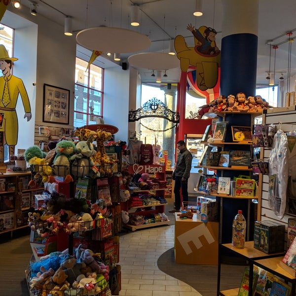 Photo taken at World&#39;s Only Curious George Store by Rob S. on 1/12/2019