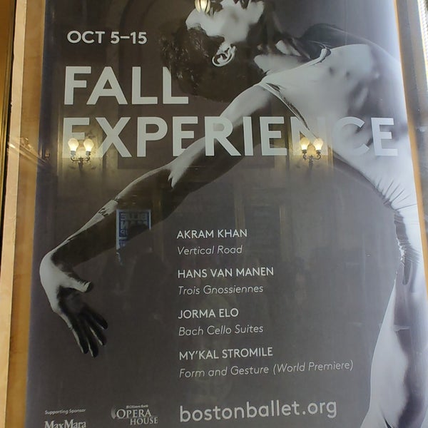 Снимок сделан в Boston Opera House пользователем Kit K. 10/15/2023