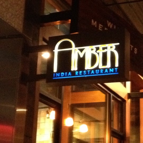 Photo taken at Amber India by Beyza E. on 10/27/2012