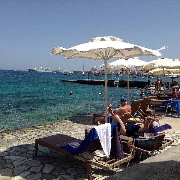 Photo taken at Hotel Spetses by Sophia S. on 8/23/2014