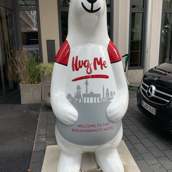 Photo taken at Berlin Marriott Hotel by Mike A. on 10/5/2019
