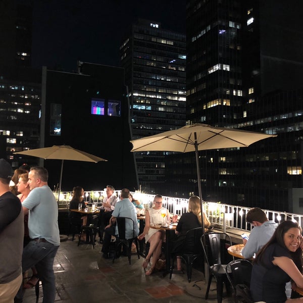 Photo taken at Henry&#39;s Roof Top Bar - @RSHotel by Ben W. on 7/29/2018