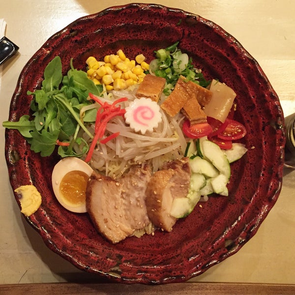 Good selection of ramen to choose from. Tasty and innovative. Chef offers the staples and experiments with new flavors. Best ramen in the UES. Love the hiyashi chuka with yuzu soy.