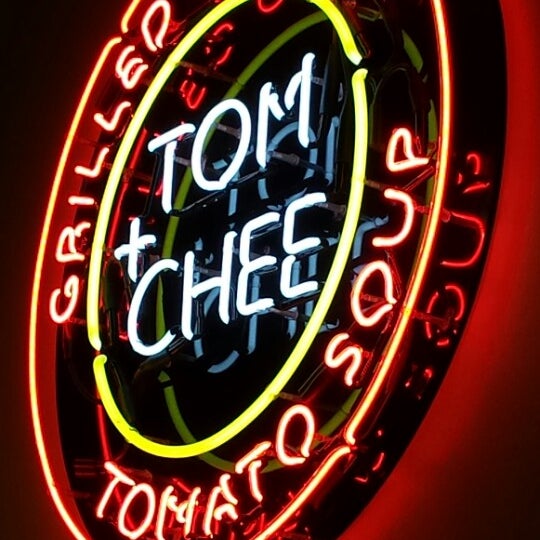 Photo taken at Tom &amp; Chee by Amanda D. on 3/20/2015