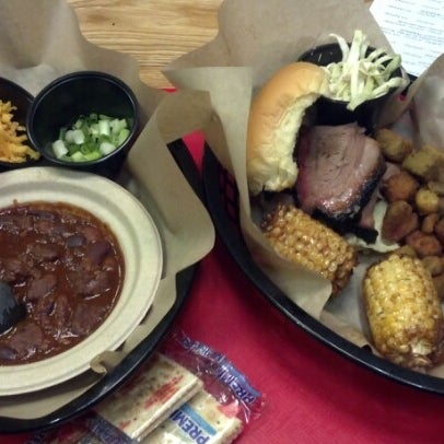 Photo taken at Buz and Ned&#39;s Real Barbecue by Steven C. on 11/28/2012