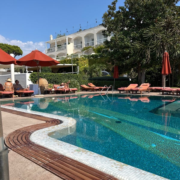 Снимок сделан в Capri Palace Hotel &amp; Spa пользователем Abdullah 👨🏻‍⚕️ 9/8/2023