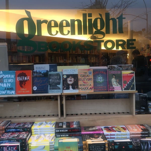 Photo taken at Greenlight Bookstore by Hiroko T. on 4/7/2019