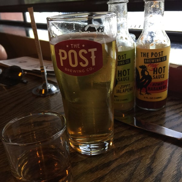 Photo taken at The Post Brewing Company by Byron on 7/28/2019