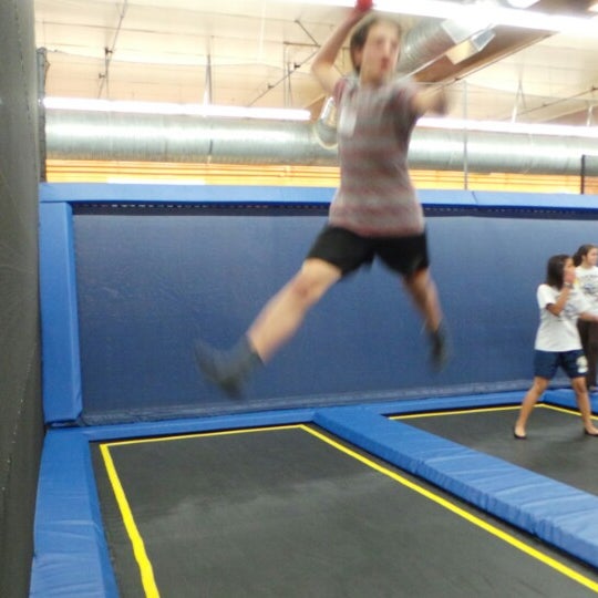 Photo taken at Big Air Trampoline Park by Chris F. on 3/2/2013