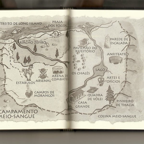 Mapa - Camp Half Blood