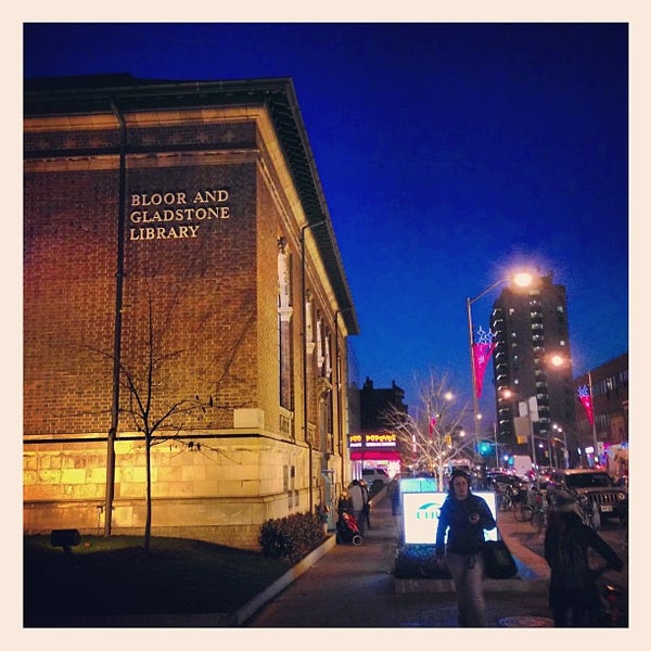 Photo taken at Toronto Public Library - Bloor Gladstone Branch by Graham P. on 11/22/2012