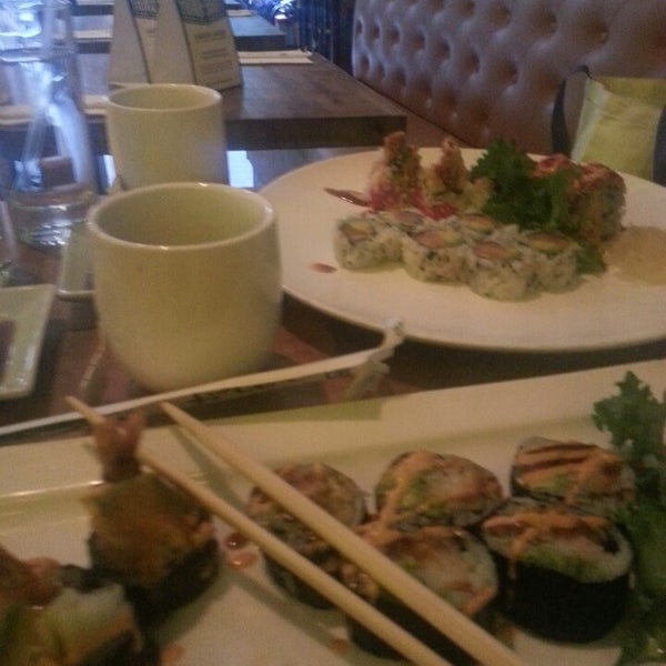 Love the outdoor garden and the Sushi was delicious