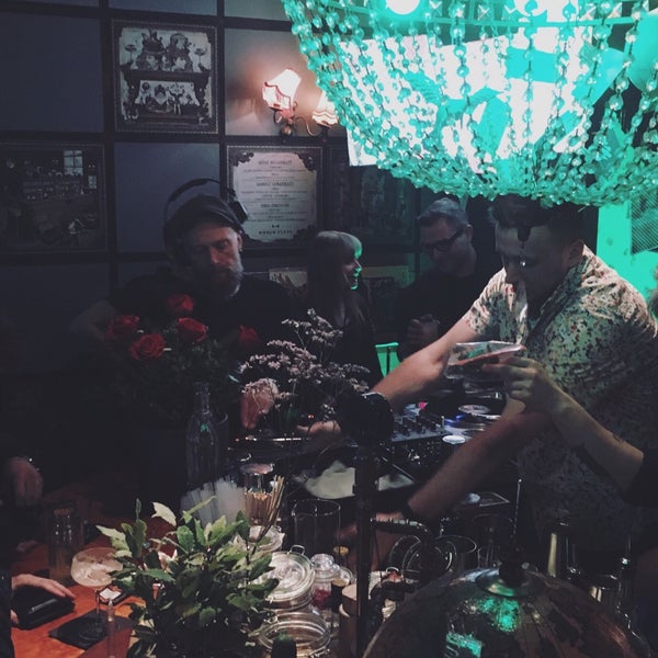 Photo taken at Alchemikas Cocktail Lab by Augustė B. on 4/21/2018