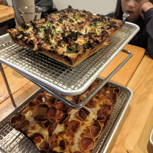 Photo taken at Square Pie Guys by Michelle on 9/18/2019