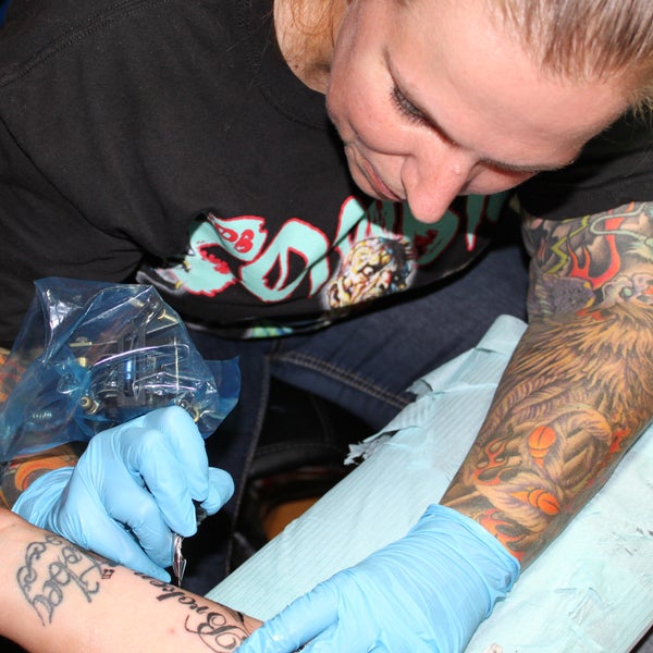 Photo taken at Honored Ink Tattoo Co. by Honored Ink Tattoo Co. on 1/10/2014
