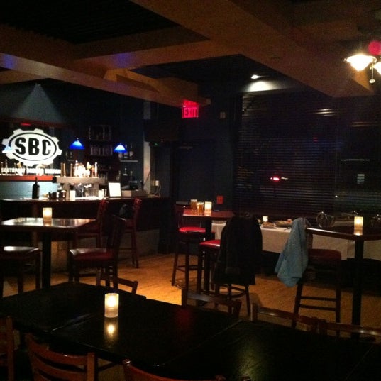 Photo taken at SBC Restaurant &amp; Brewery by Amanda C. on 11/16/2012