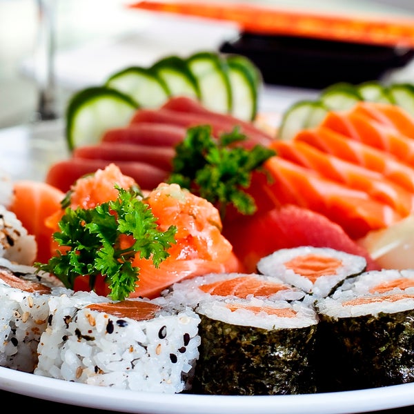 Photo taken at Oshi Sushi by Oshi Sushi on 1/11/2014