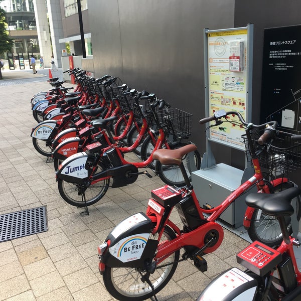 新宿区自転車シェアリング D6-07.新宿フロントタワー - Bike Rental 
