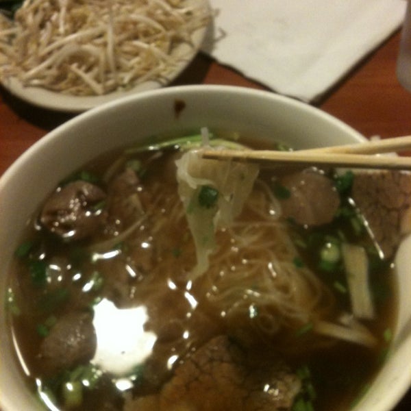 Photo taken at Pho Lucky by victoria o. on 6/7/2013