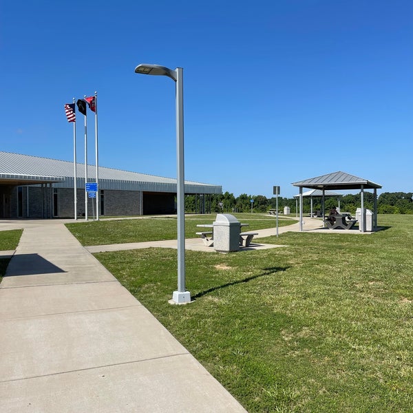 Haywood County Solar Farm Center WB Rest Area in Stanton