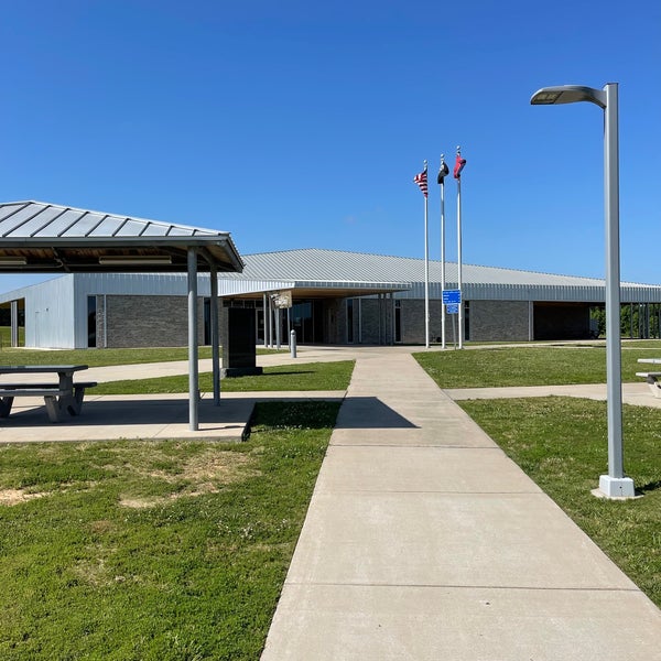 Haywood County Solar Farm Center WB Rest Area in Stanton