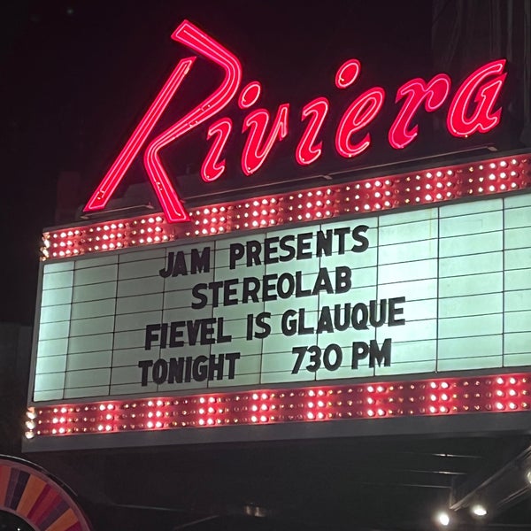 Photo taken at Riviera Theatre by Denis B. on 10/1/2022