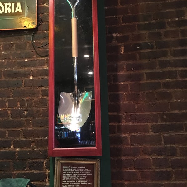 The Reuben was the best I have ever tasted.  The ambience is upbeat, with Irish folk music playing in the background.  I was very touched by the commemorative shovel from 9-11 on the wall.