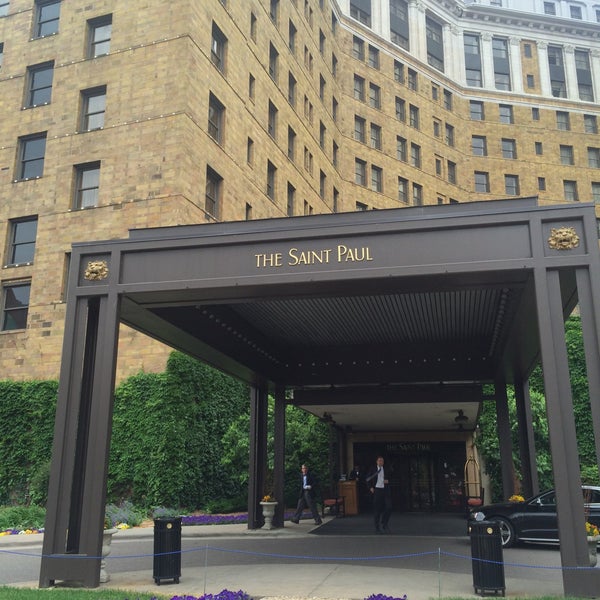 Photo taken at The Saint Paul Hotel by Erin K. on 6/1/2016