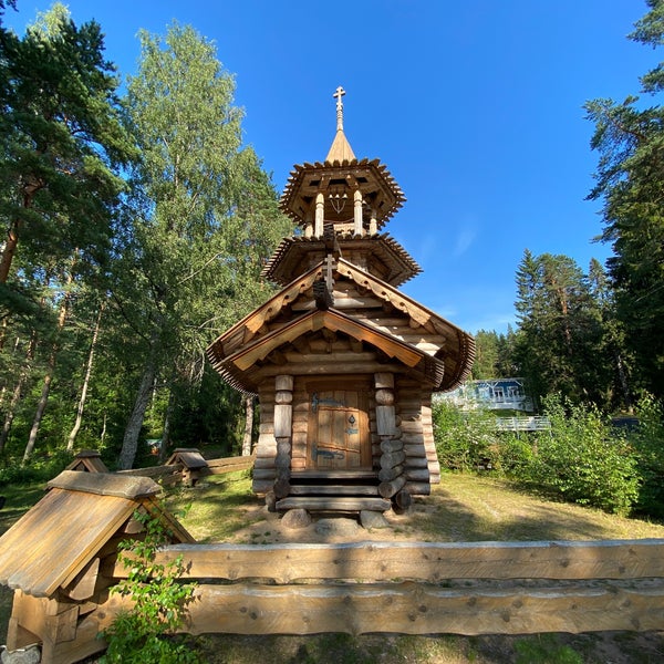 Часовня в Ополи Латвия