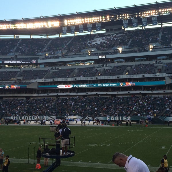 Photo taken at Lincoln Financial Field by Marc P. on 8/22/2015