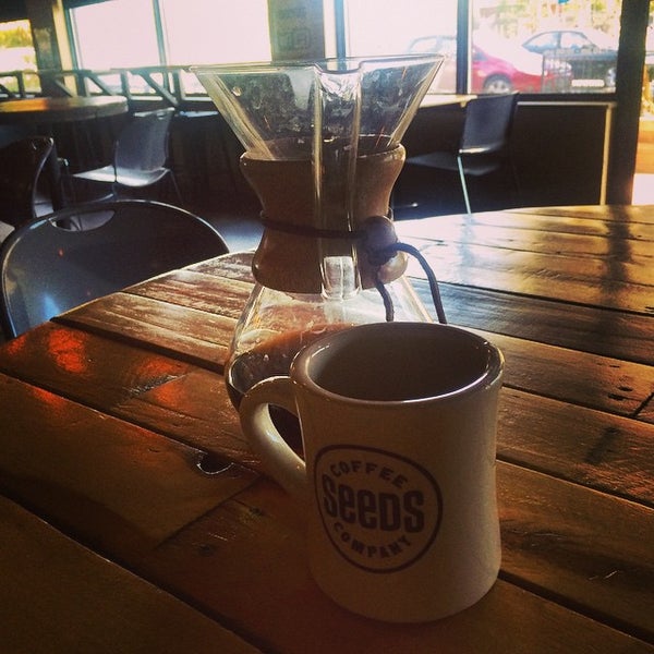 Photo taken at Seeds Coffee Co. by Ben L. on 11/8/2014