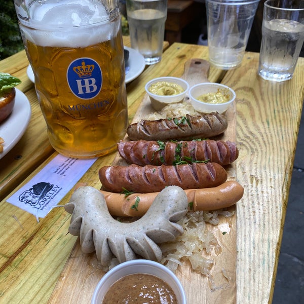Photo taken at Loreley Beer Garden by Tracy Z. on 7/5/2020