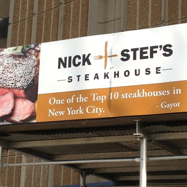 Photo taken at Nick &amp; Stef&#39;s Steakhouse by Kerry S. on 4/8/2013