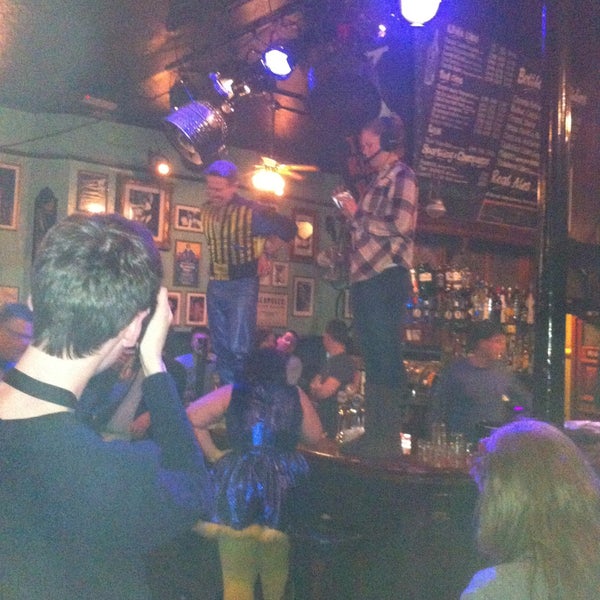 Photo taken at King&#39;s Head Theatre Pub by Max L. on 4/16/2013