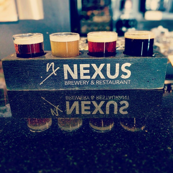 Photo taken at Nexus Brewery by Shanna S. on 2/18/2017