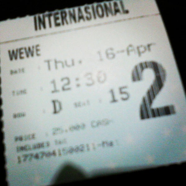 Internasional 21 Now Closed Multiplex In Palembang