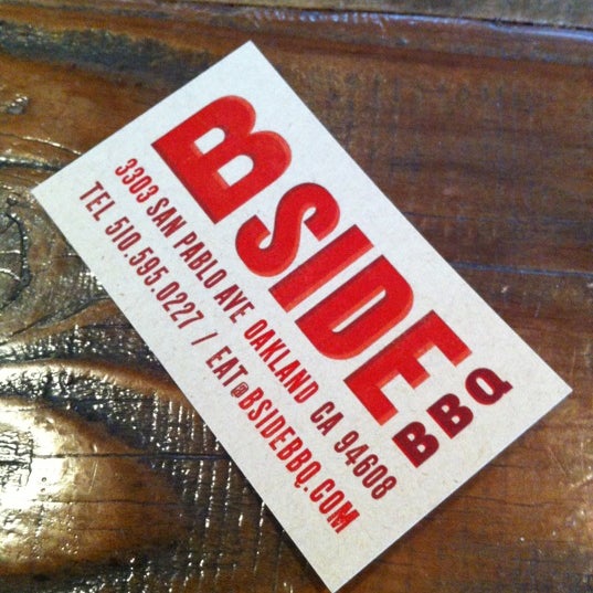 Photo taken at B-Side BBQ by Evan M. on 12/1/2012