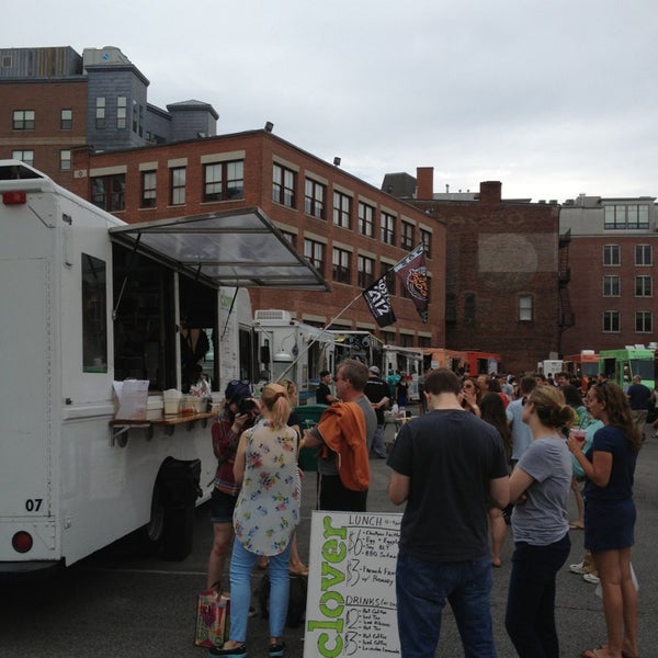 Photo taken at South End Food Trucks by schneidermike s. on 6/16/2013