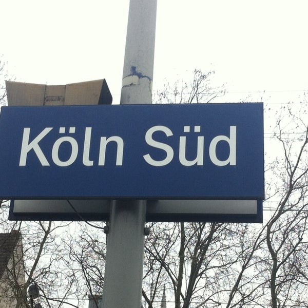 1/20/2014에 Andreas G.님이 Bahnhof Köln Süd에서 찍은 사진