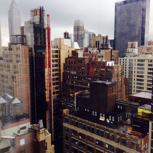 Photo taken at Fairfield Inn &amp; Suites by Marriott New York Manhattan/Times Square by chris l. on 3/31/2015