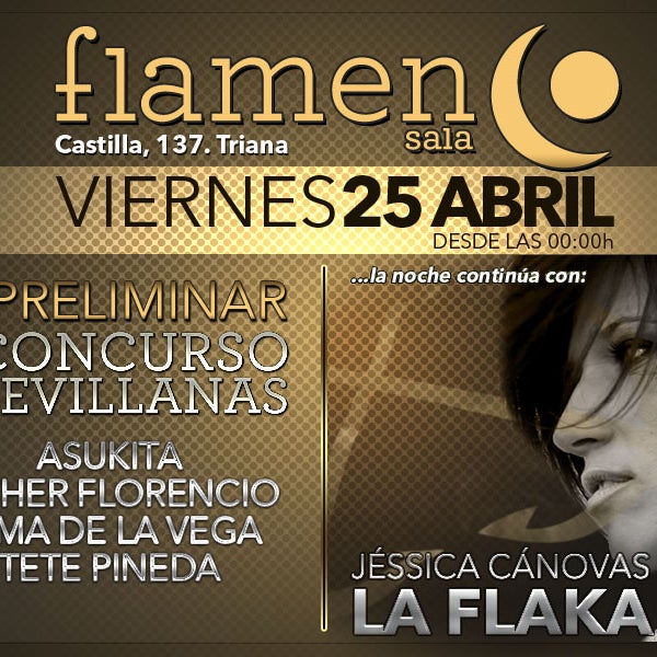 Снимок сделан в Sala Flamenco пользователем Sala Flamenco 4/22/2014