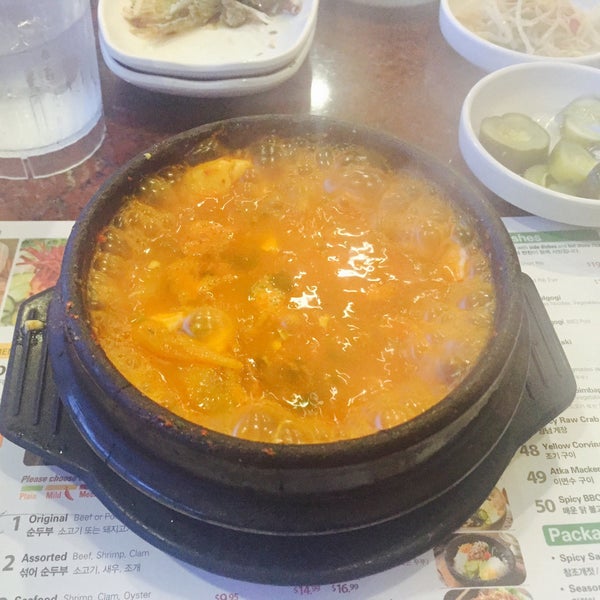 Photo taken at BCD Tofu House by T&amp;O on 4/24/2015